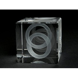 3D gravirani kristali - kvadri in kocke