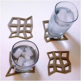 Globinski (3D) podstavki za pijačo