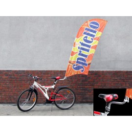 Promotivna zastava za bicikl