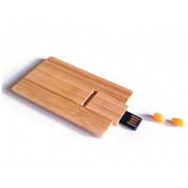 USB ključi - lesene kartice PROMOS